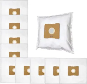 10 Pack Type Z HEPA Vacuum Bags Fit for Riccar Moonlight,Sunburst and Pizzazz, for Simplicity Jack,Jill and Snap Canister Vacuum Cleaner,Replacement Part Riccar RZH-6 and Simplicity SZH-6