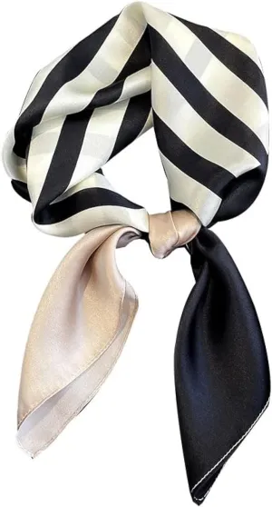 100% Pure Mulberry Silk Scarfs 26"x26" Square Scarf Women Neckerchief Headscarf hair scarf bandana Gift Packed