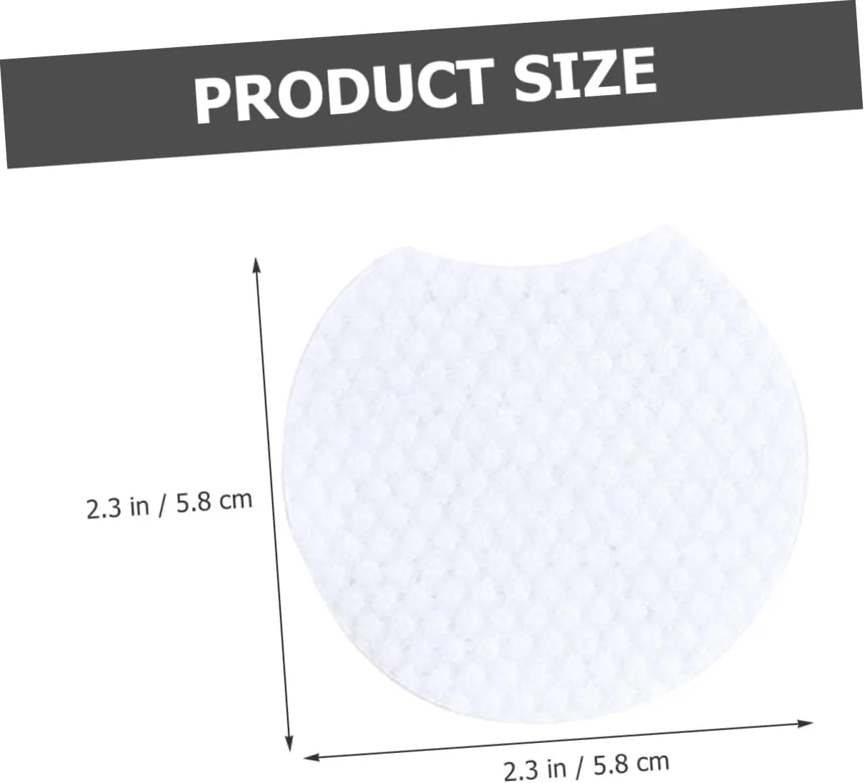 1200pcs Thick Makeup Pads Disposable Face Cleaning Tools for Daily Use Soft Non-Woven Facial Pads for Makeup Removal Skin Care Travel-Friendly Design