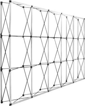 12.5 X 7.5 FT Portable Pop Up Display Stand,Backdrop Booth Frame Collapsibly Trade Show Booth Frame Stand With Storage Bag For Trade Show, Booth Backdrop, Business, Events Display