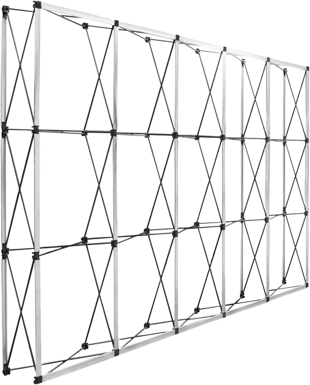 12.5 X 7.5 FT Portable Pop Up Display Stand,Backdrop Booth Frame Collapsibly Trade Show Booth Frame Stand With Storage Bag For Trade Show, Booth Backdrop, Business, Events Display