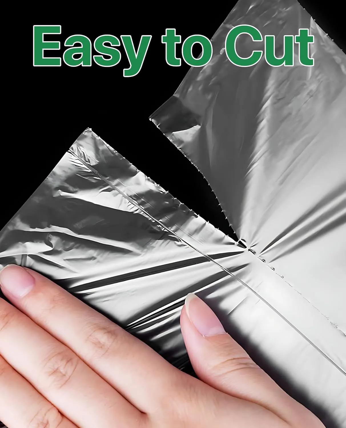 12" x 20" - 360 Bags Clear Plastic Produce Bags Reusable Washable Freshness Disposable Continuous Roll Easy Peel Off Kitchen Grocery Home Use for Produce Food (1 Roll, 12 x 20-360 Bags)