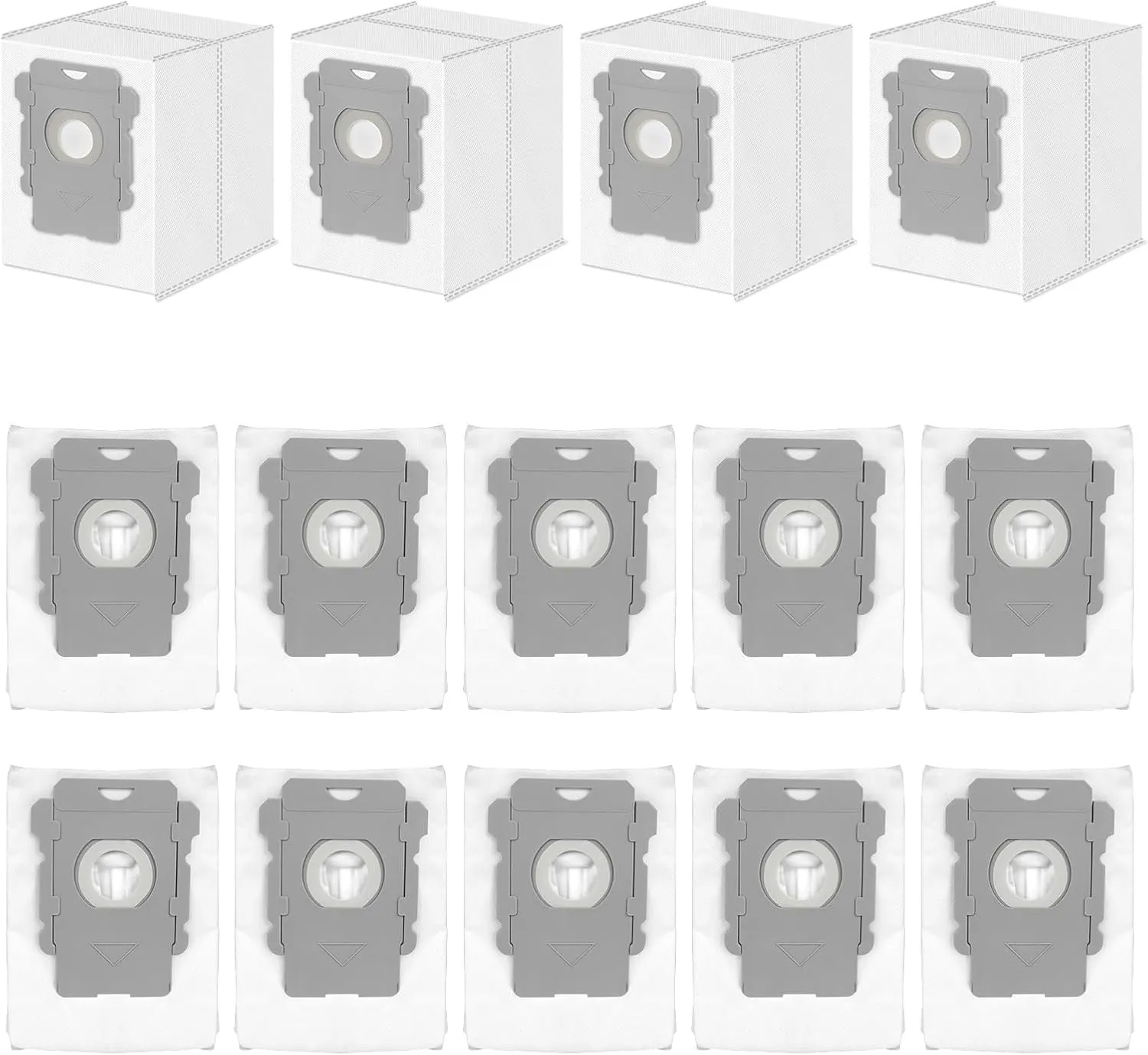 14 Pack Replacement Vacuum Bags Compatible with iRobot Roomba i7, i7 , i3, i3 , i1 , i4, i4 , i6, i6 , i8, i8 , j7, j7 , s9, s9  Plus, i & s & j Series Clean Base Automatic Dirt Disposal Bags