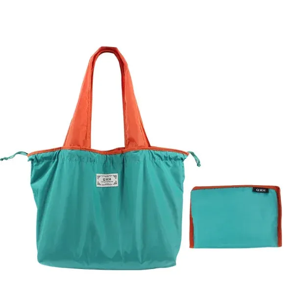 1PC Environmentally Friendly Shopping Bag – Foldable One Shoulder Grocery Carrying Bag