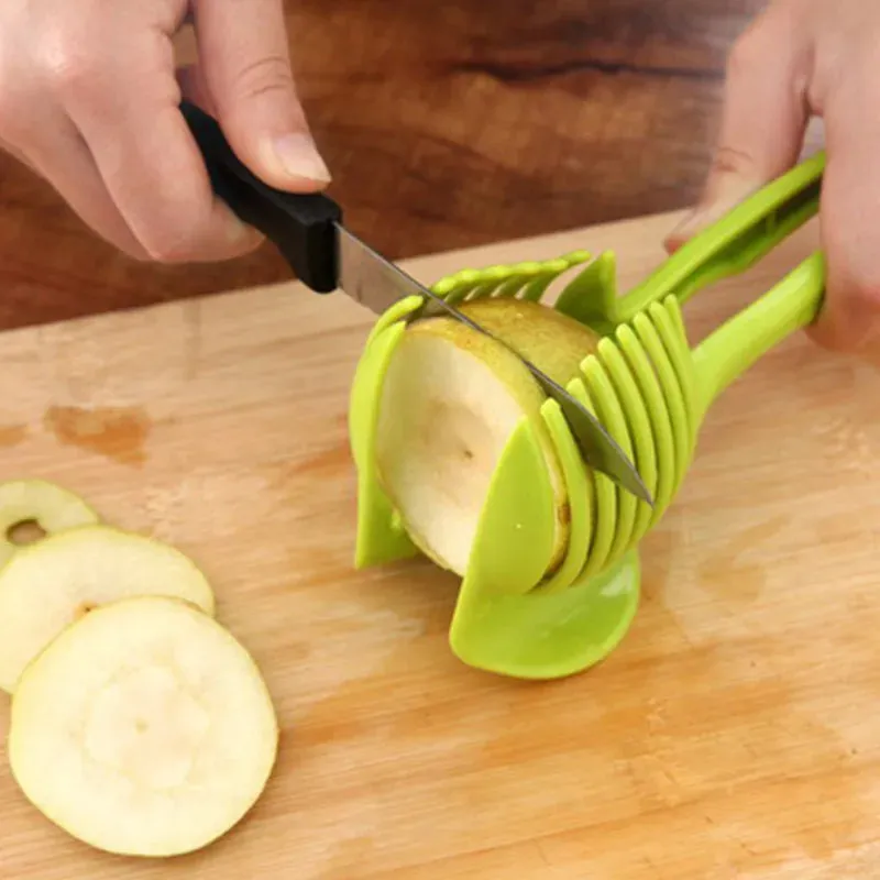 1PC Green Handheld Fruit & Vegetable Slicer