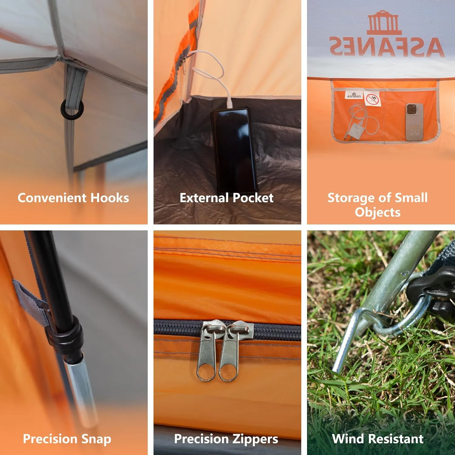 2-12 Person Tents for Camping Waterproof, Backpack Double Layer Tents, Perfect Picnics, Fishing and Backyard Camping