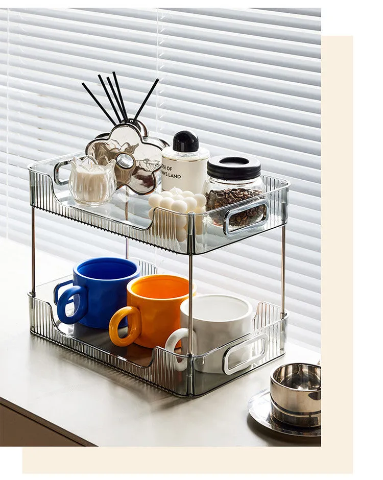2 Layer Acrylic Cosmetic Organizer