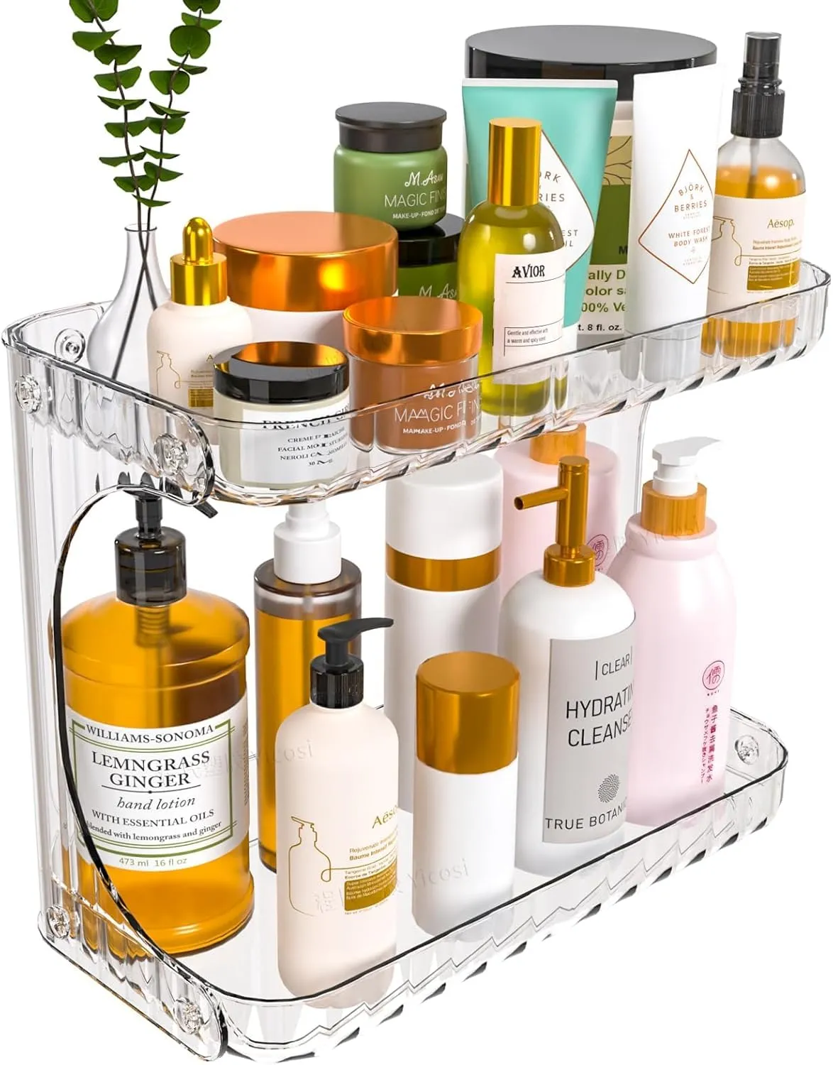 2 Tier Cosmetics Storage