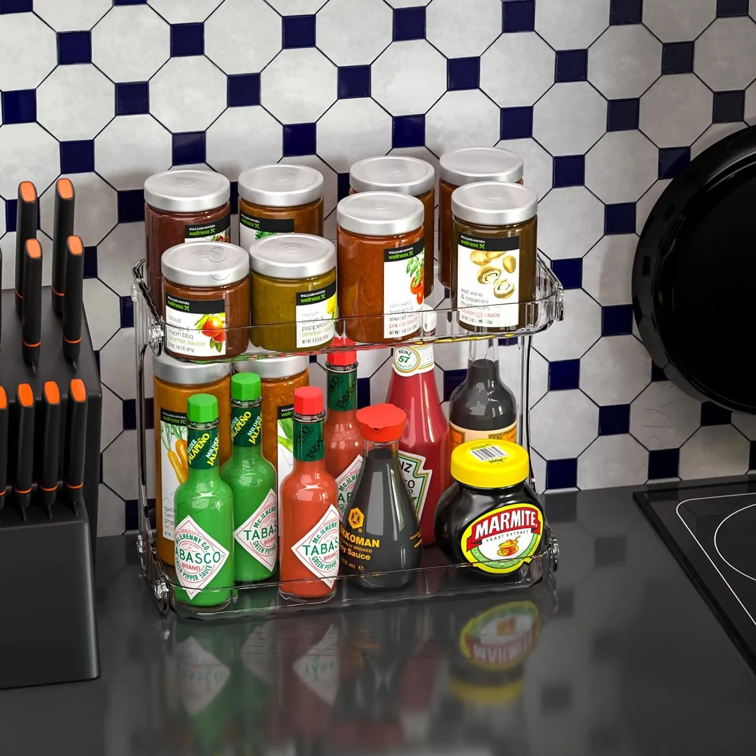 2 Tier Cosmetics Storage