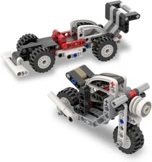 22 in 1 technic-Car-Toy-Models Set Trailer MOC Building Block Motorcycle Scooter-Robot-Lift