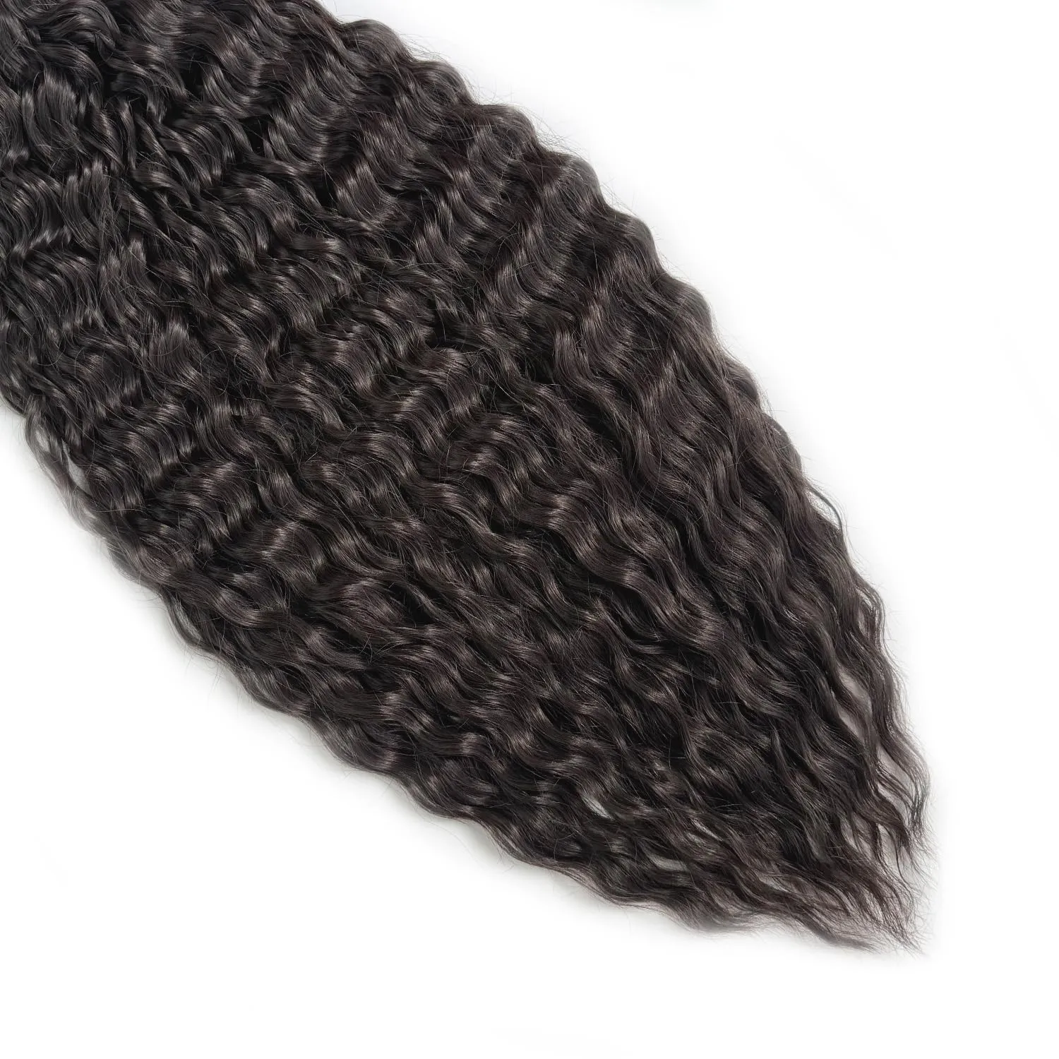 22Inch Ocean Wave Crochet Hair Wavy Crochet Hair Curly Crochet Synthetic Hair Extensions 3Packs Twist Crochet Hair For Women Synthetic Wavy Braiding Hair Extensions (Color 4#)