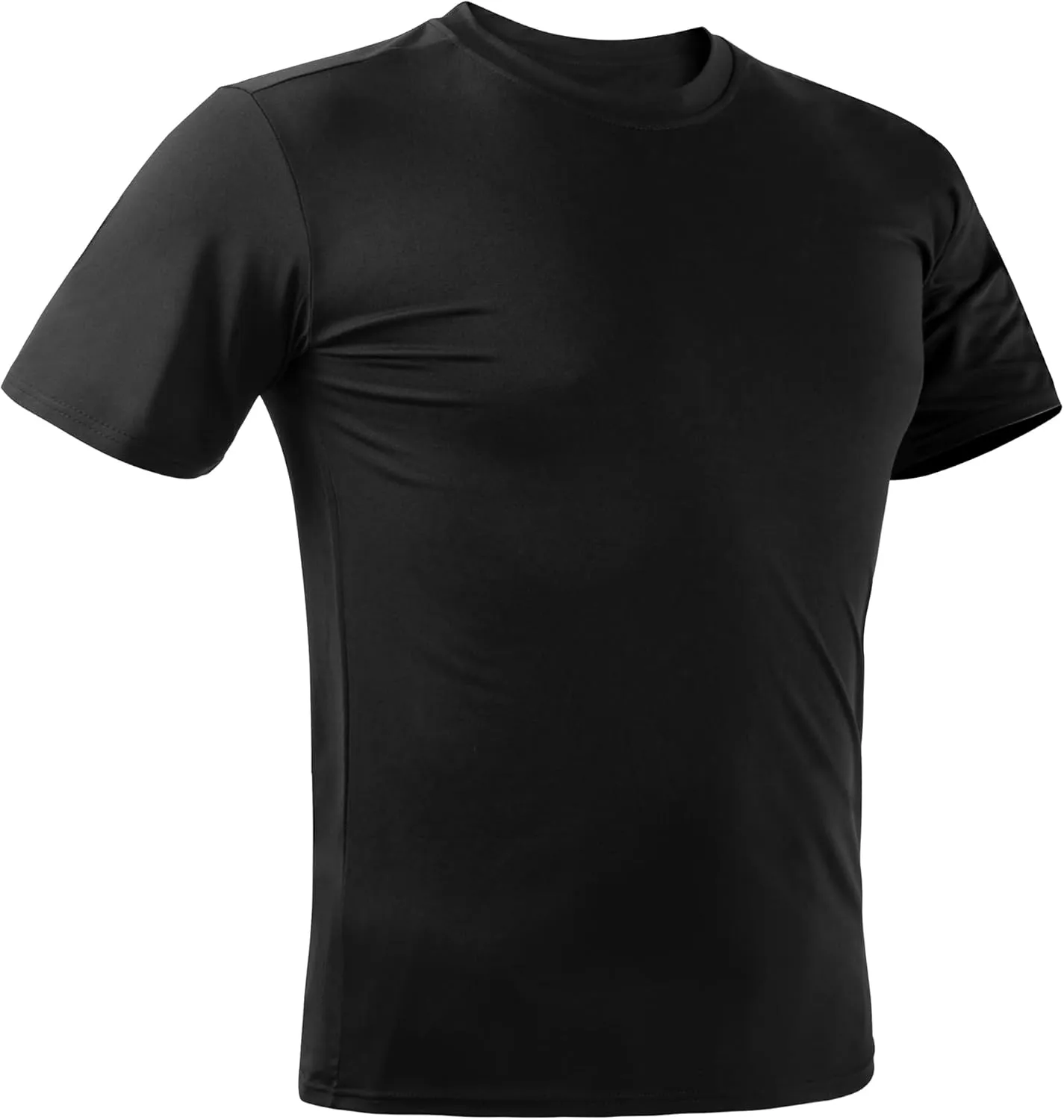 2&5 Pack Men's T Shirts, Crew Neck Breathable Short Sleeve, Ultra-Soft Lightweight Gym Tees for Athletic and Casual