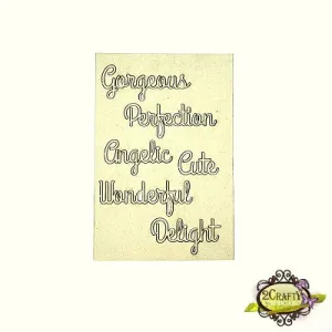 2Crafty - Mini Word Set 3