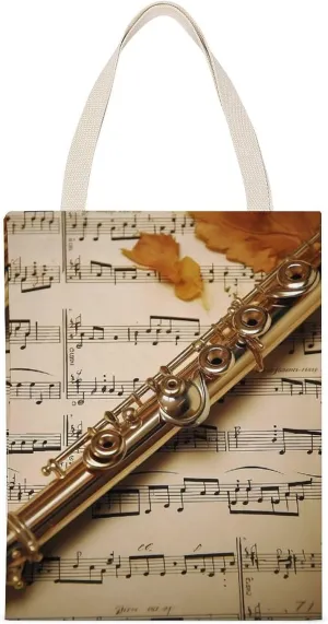 3 L007CanvasToteBagDoubleSidedPrintStylishReusableShoppingBagforDailyUse