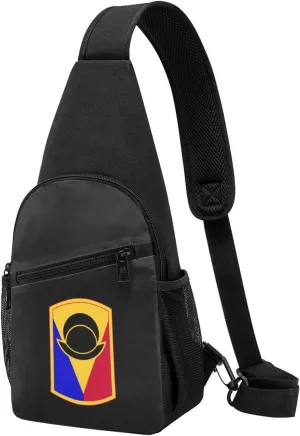 53rd Infantry Brigade Combat Team Unisex Chest Bag Lightweight Crossbody Shoulder Bag Travel Pocket