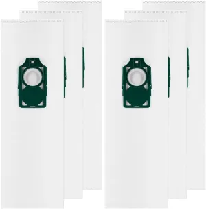 6 Pack Replacement HEPA RLH-6 Vacuum Bags for Riccar SupraLite R10S R10D R10O R10SAND Simplicity Freedom R10S R10D S10P S10SAND Upright Vacuums Cleaner
