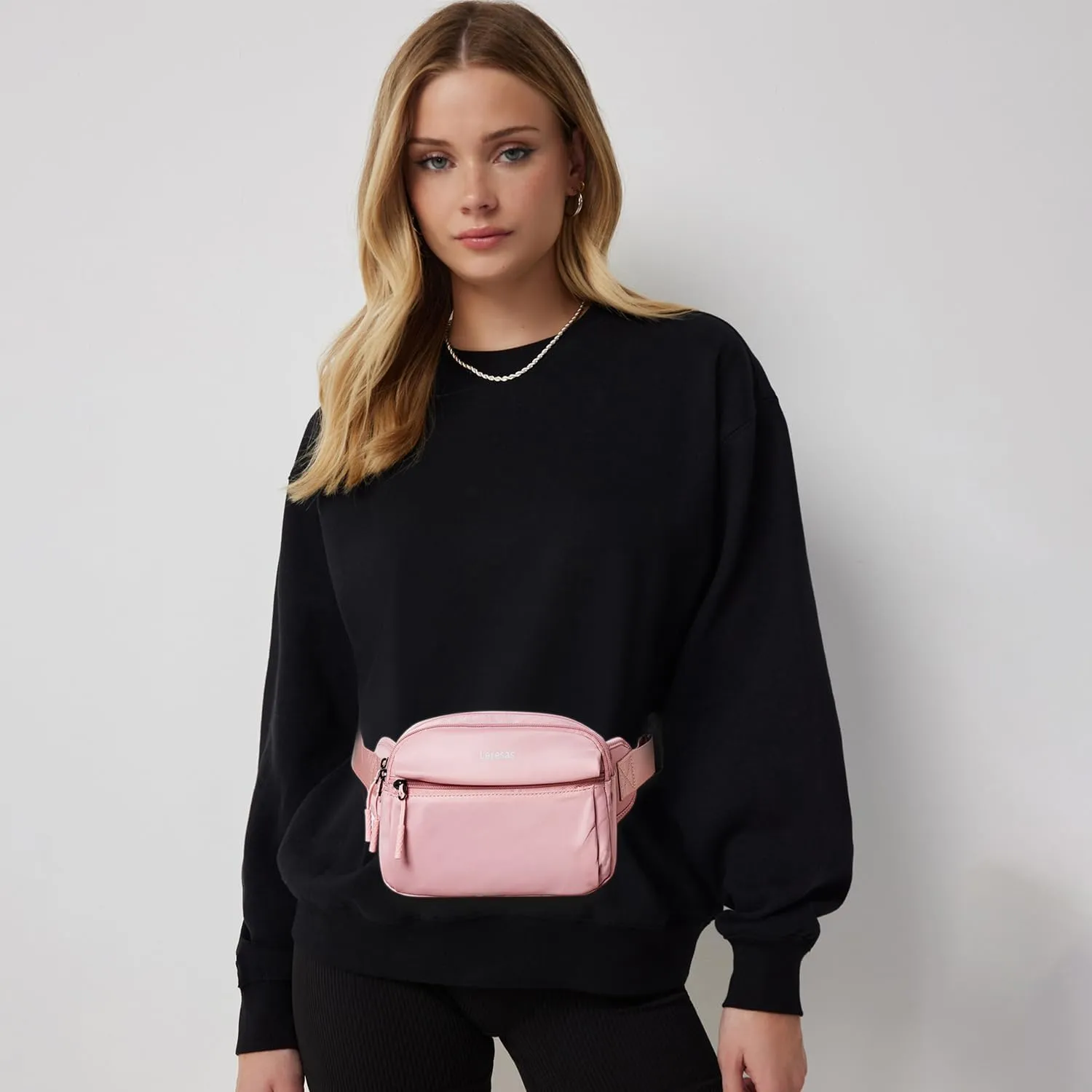 7L Sling Bag for Women Crossbody Bag Sling Purse Fanny Packs Vegan Leather Chest Bag Trendy Handbag Travel Anti Theft