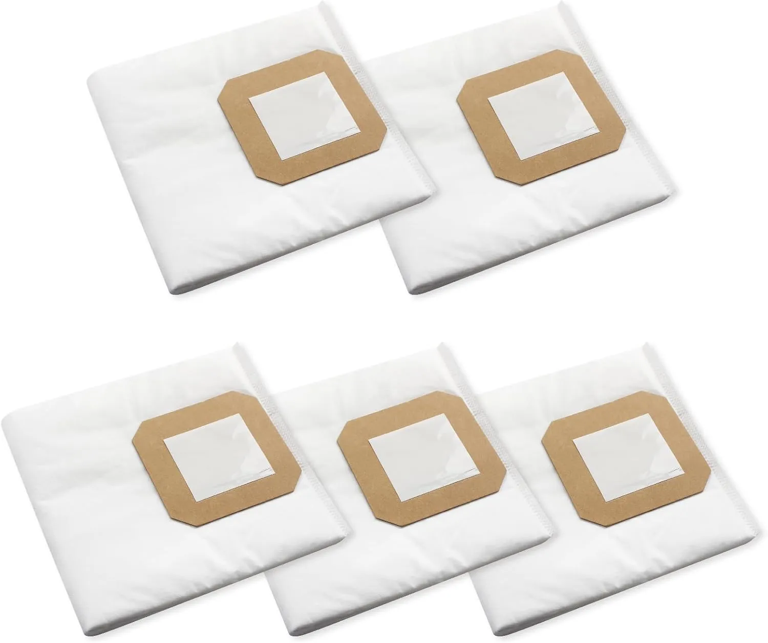 9637 Central Vacuum Filter Bags Fit for Vacuflo Maxum 3/DB3000 Central Vacuum,5 Pack