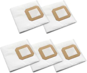 9637 Central Vacuum Filter Bags Fit for Vacuflo Maxum 3/DB3000 Central Vacuum,5 Pack
