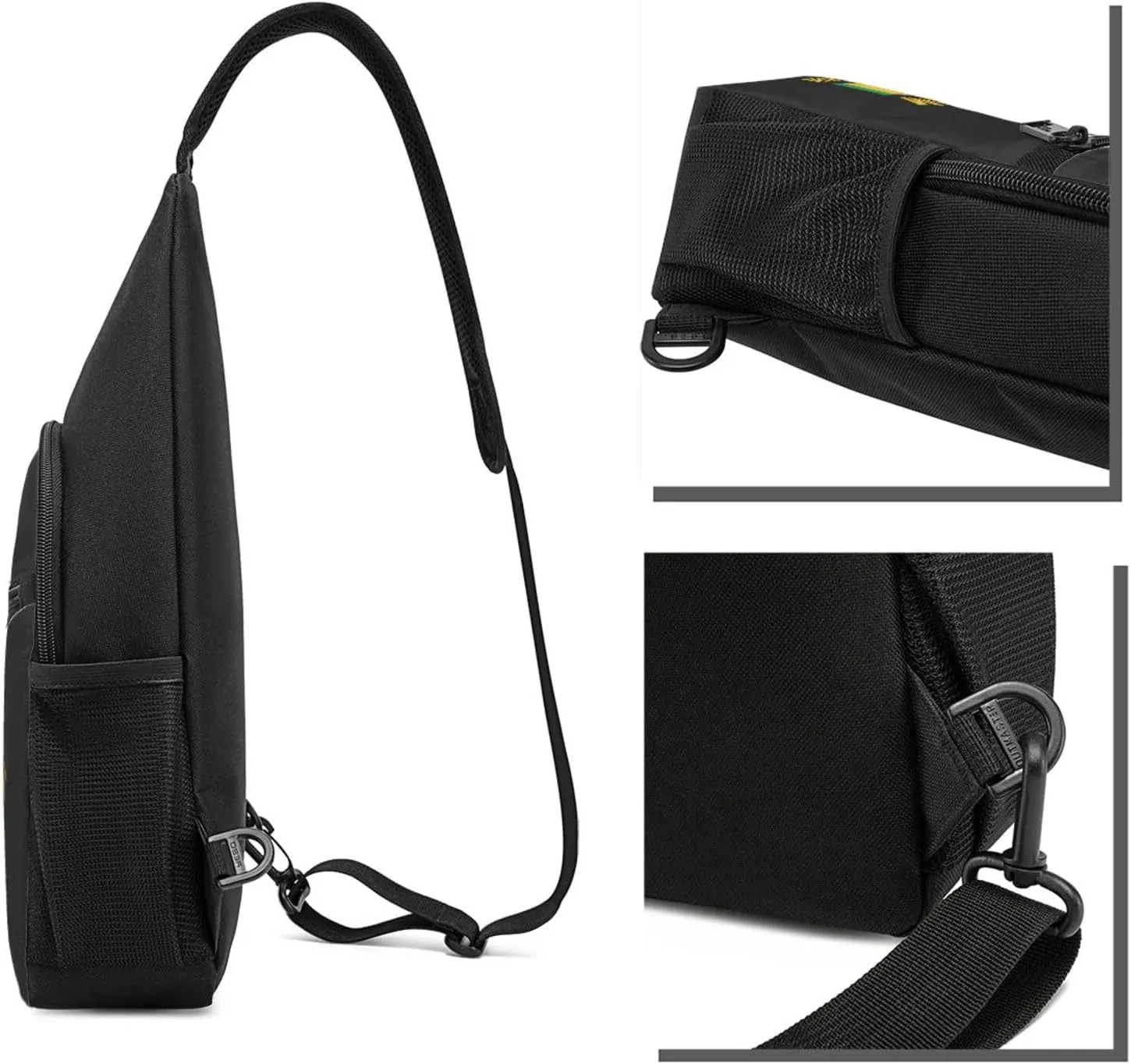 9th Infantry Division Vietnam Combat Veteran Unisex Chest Bag Lightweight Crossbody Shoulder Bag Travel Pocket
