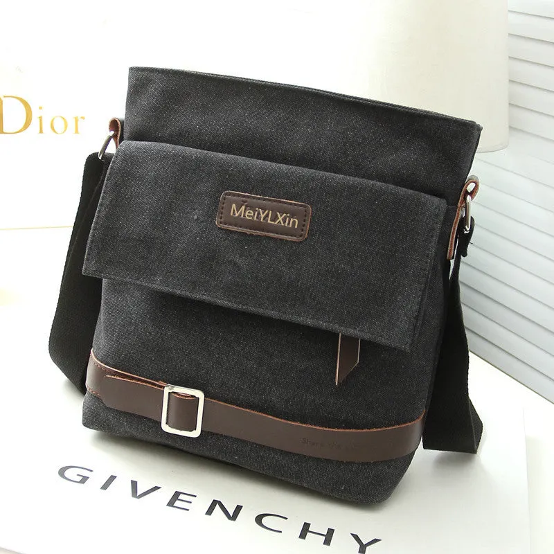 A new simple male bag men bags leisure bags man portable single shoulder bag messenger bag
