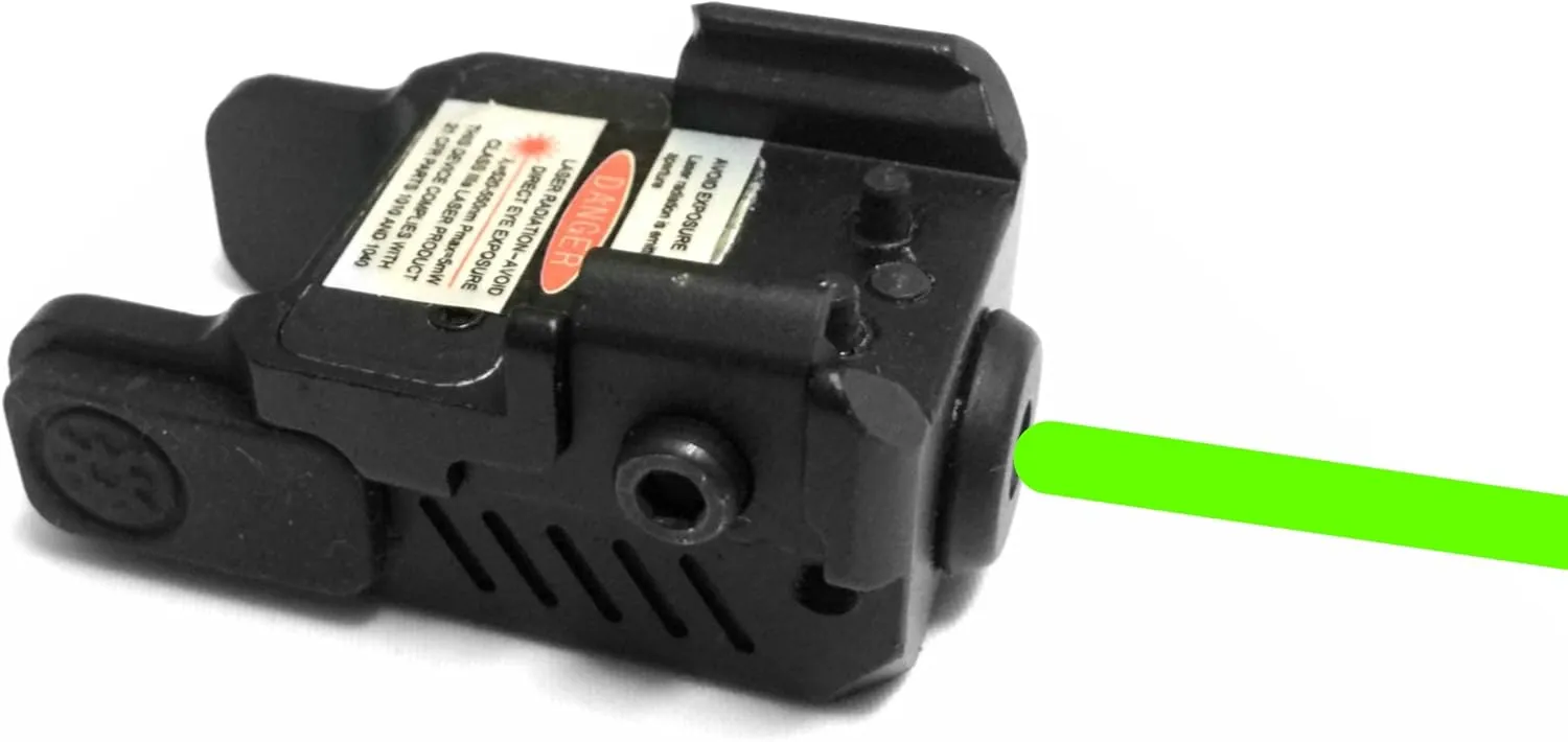 Ade Advanced Optics HG54G-1 Universal Green Laser Sight for Pistol, Rifle & Shotgun, Class IIIA, Picatinny Mount, High-Visibility Beam for Gun
