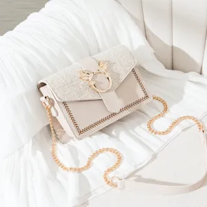 All-match Shoulder Bag, Shoulder Oblique Texture, Fashionable Small Ck