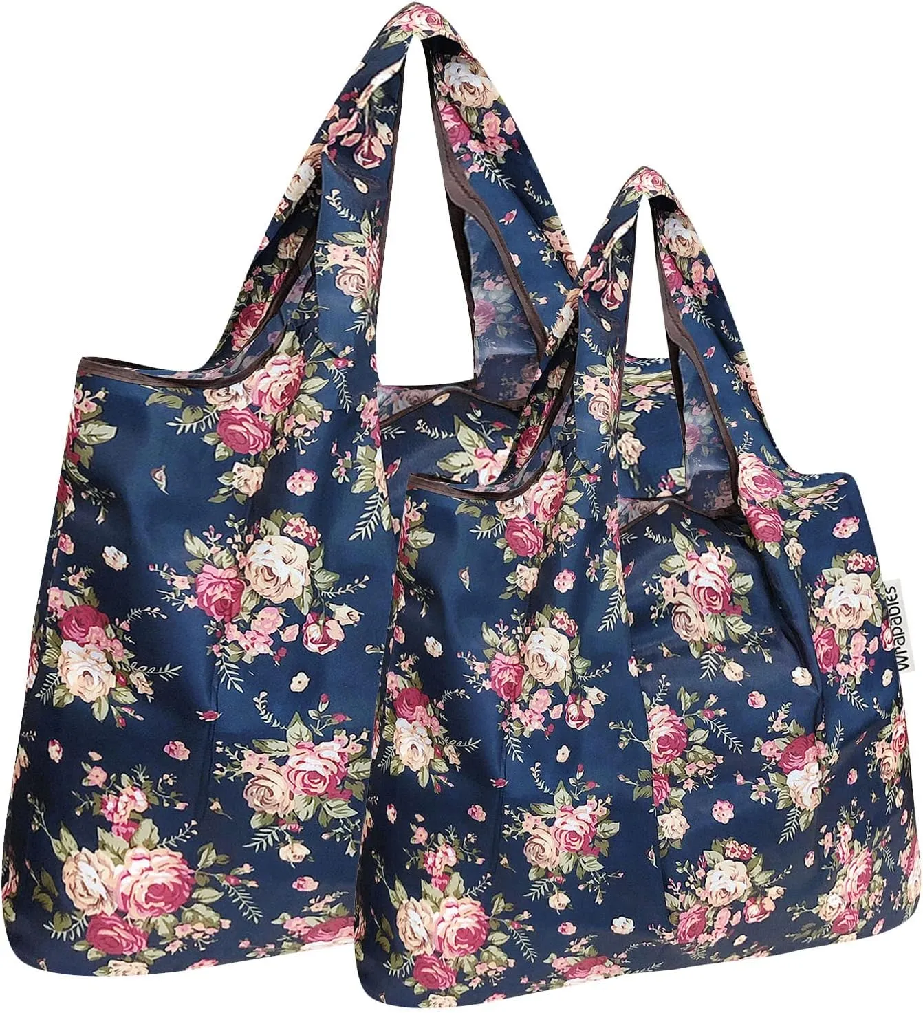 allydrew Large Foldable Tote Nylon Reusable Grocery Bag