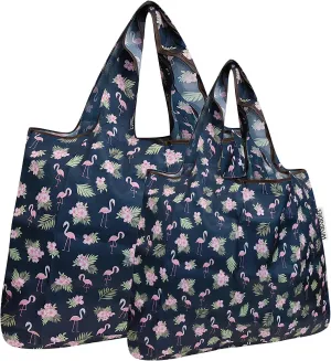 allydrew Large Foldable Tote Nylon Reusable Grocery Bag