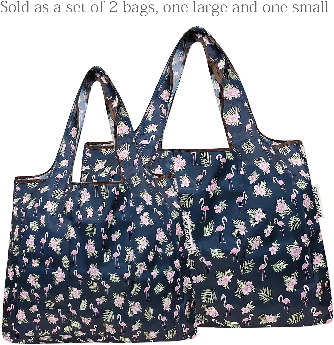 allydrew Large Foldable Tote Nylon Reusable Grocery Bag