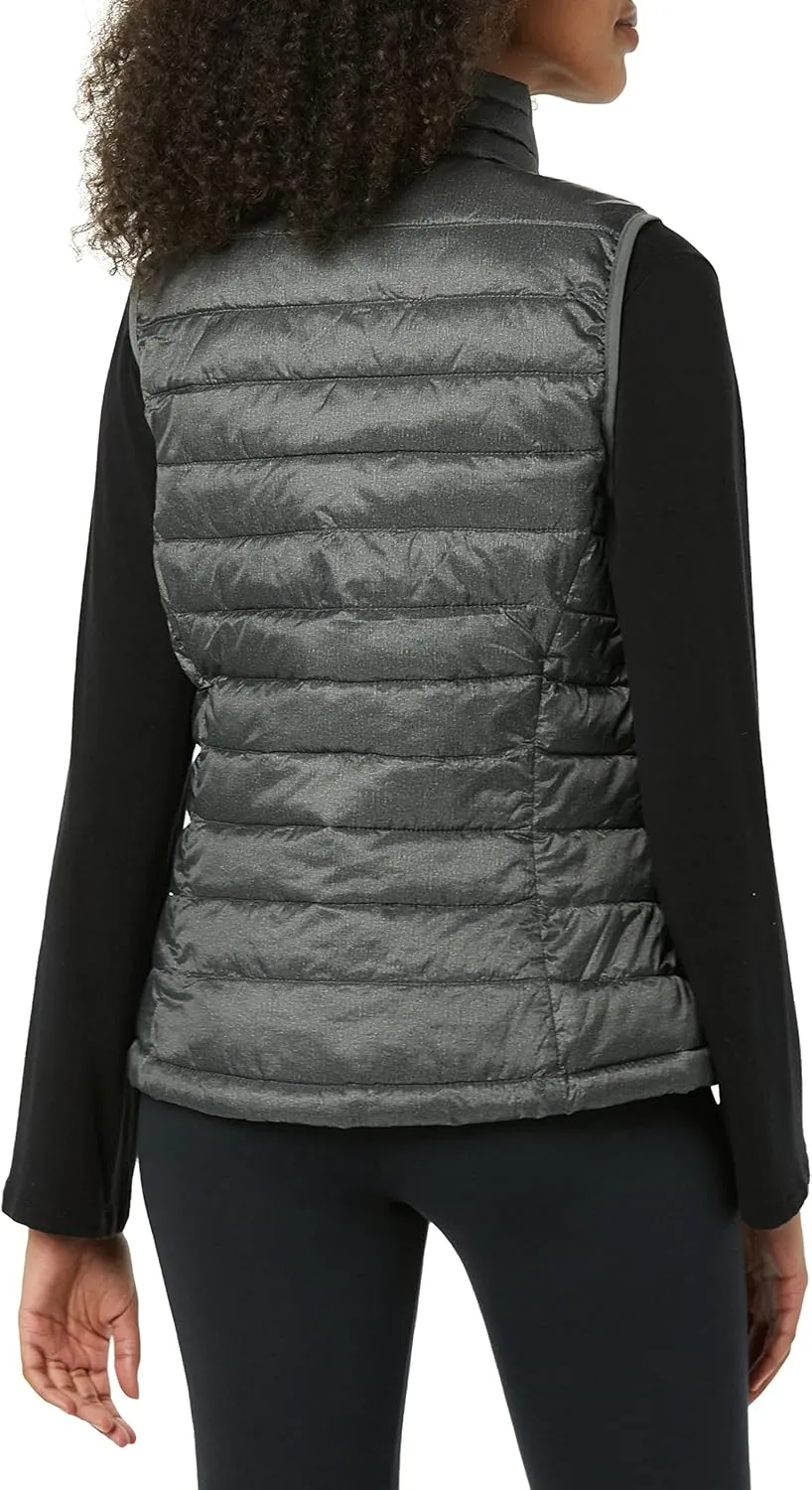 Amazon Essentials Women's Lightweight Water-Resistant Packable Puffer Vest