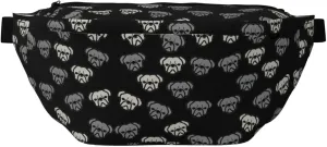 American Bulldog Head Fanny Pack Crossbody Sling Bag â€“ Zipper Pockets for Travel, Hiking, Cycling, Workouts, and Everyday Use