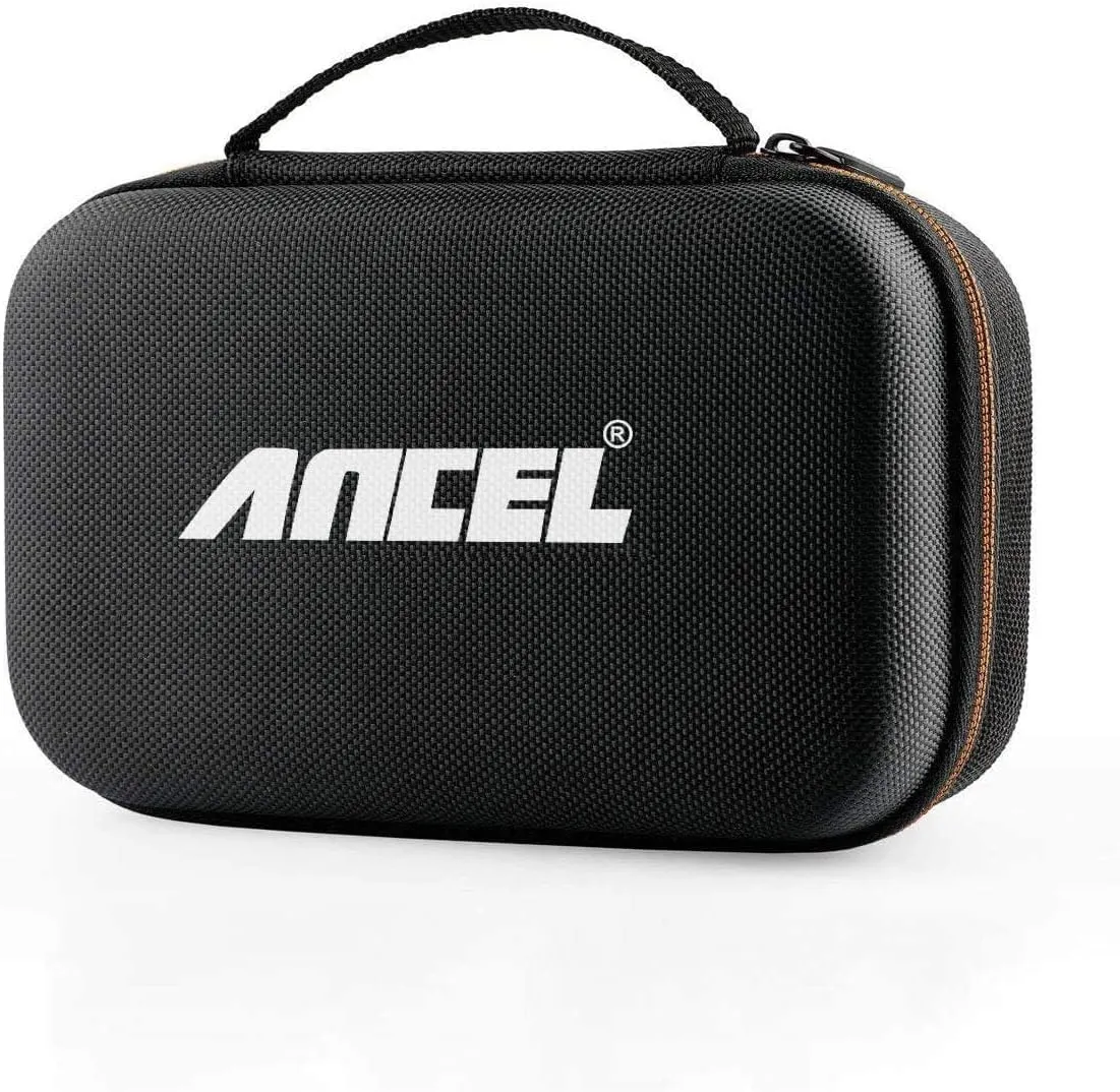 ANCEL Large Protective Case for OBD2 Scanner and Code Reader, Diagnostic Scan Tool Battery Tester, Storage Box (L) Compatible with ANCEL Products