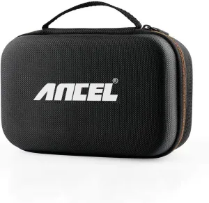 ANCEL Large Protective Case for OBD2 Scanner and Code Reader, Diagnostic Scan Tool Battery Tester, Storage Box (L) Compatible with ANCEL Products