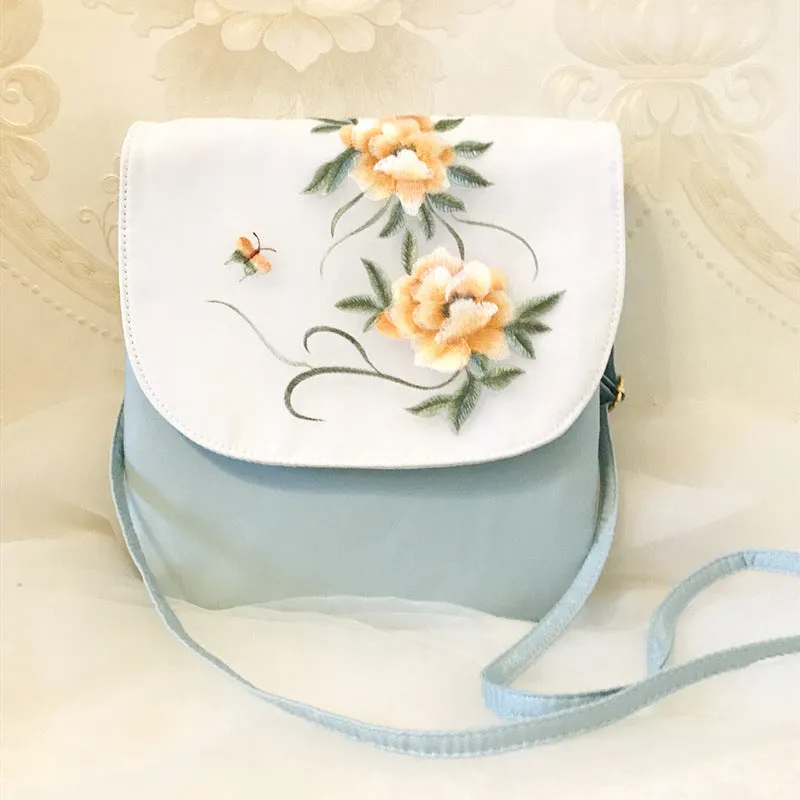 Ancient Style Artistic Cloth Chinese Han Costume Bags