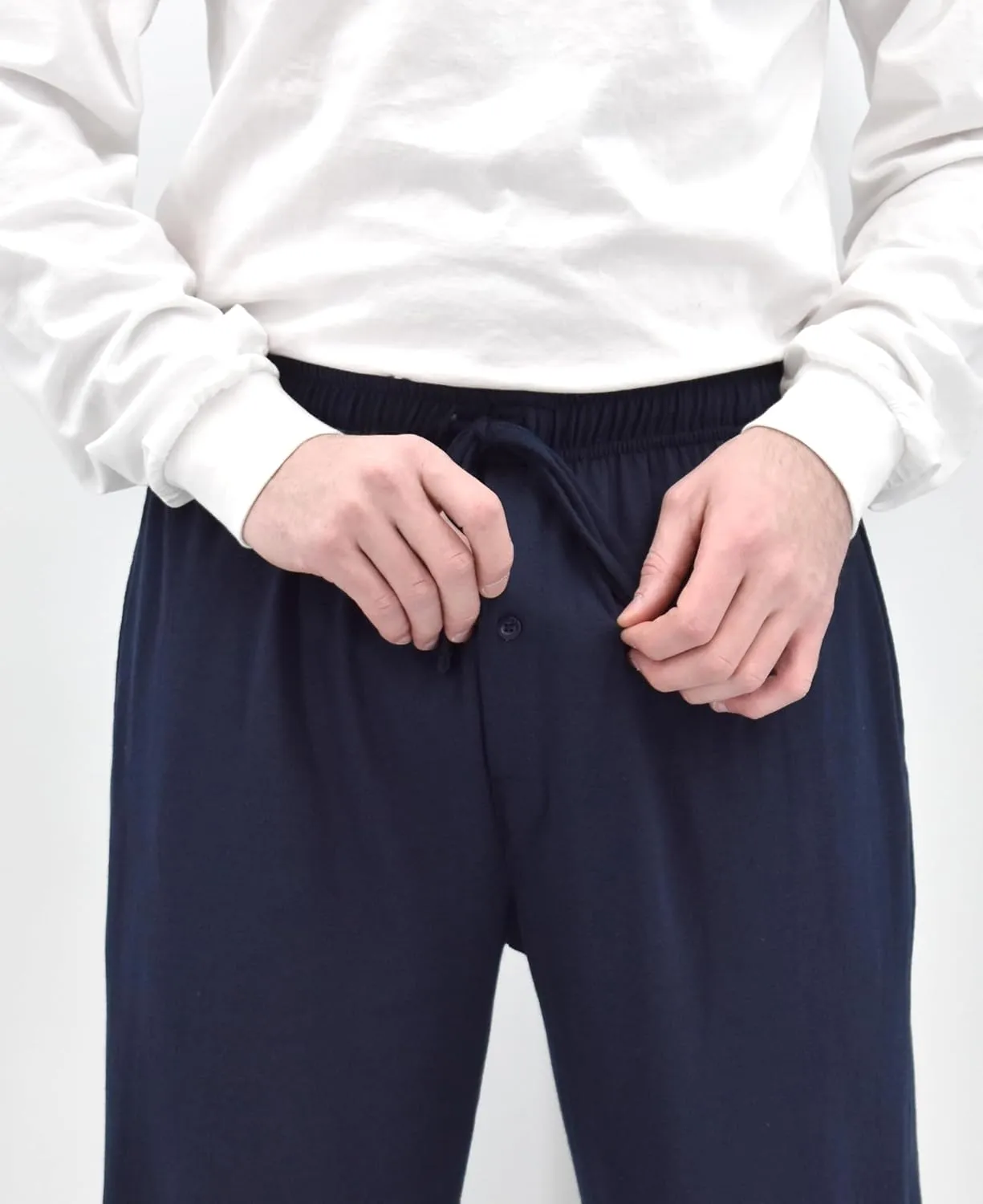 Andrew Scott Men's Lounge Pants | Multi Packs & Colors | Soft & Light Cotton Drawstring Yoga Lounge & Sleep PJ Pants