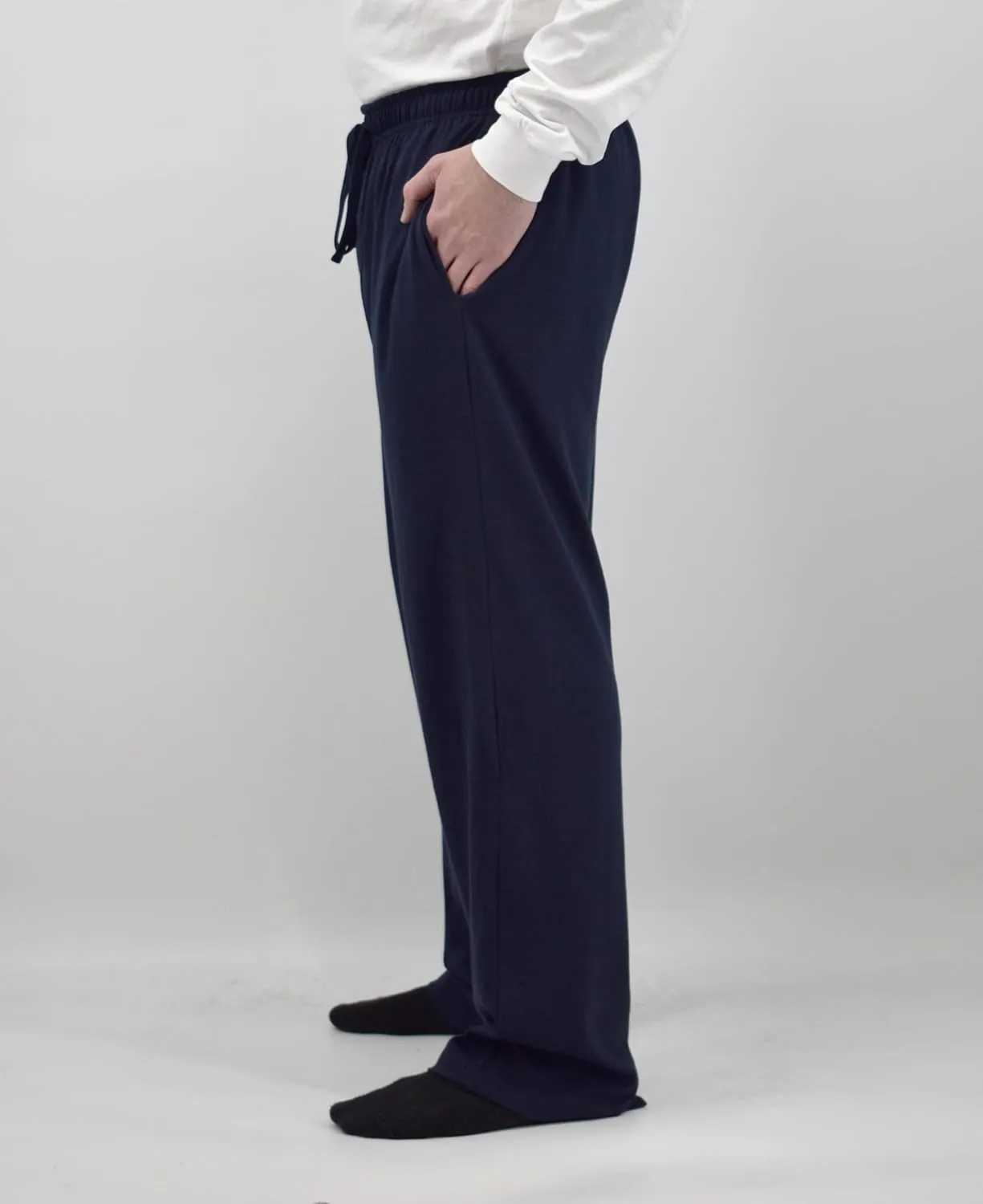 Andrew Scott Men's Lounge Pants | Multi Packs & Colors | Soft & Light Cotton Drawstring Yoga Lounge & Sleep PJ Pants