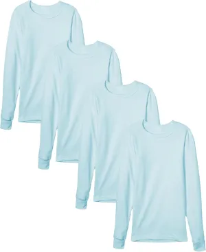 Andrew Scott Women's Base Layer Thermal Tops | 100% Cotton - Multi Packs Colors
