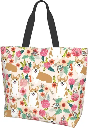 aportt Reusable Grocery Bag Large Shopping Tote Bag with Strong Handle Eco-Friendly