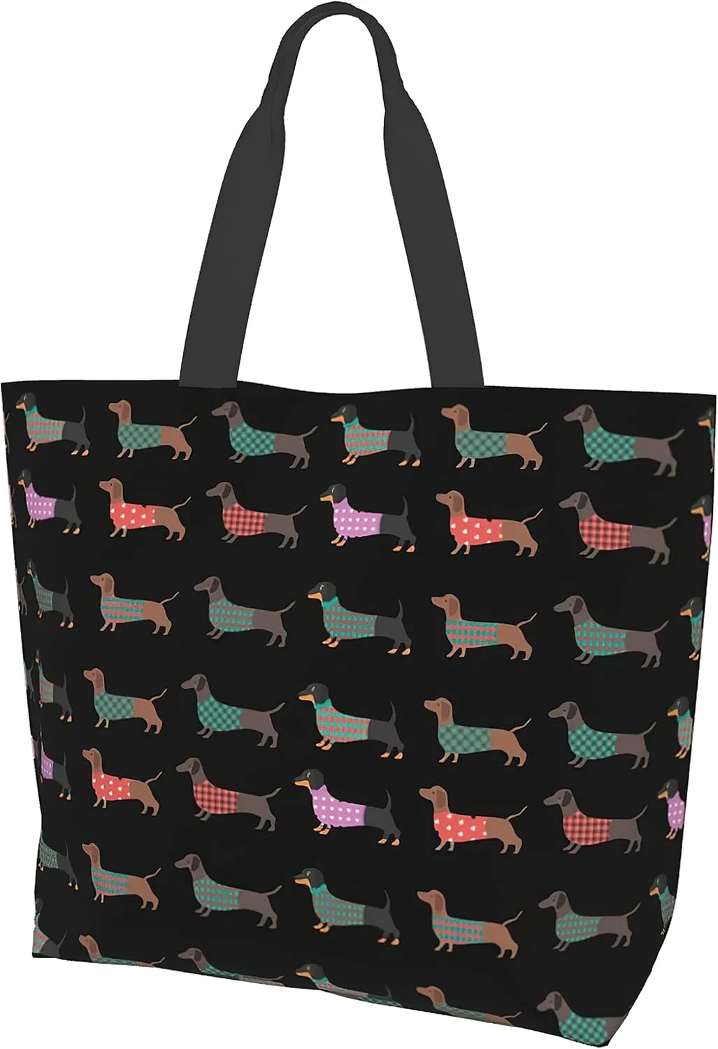aportt Reusable Grocery Bag Large Shopping Tote Bag with Strong Handle Eco-Friendly