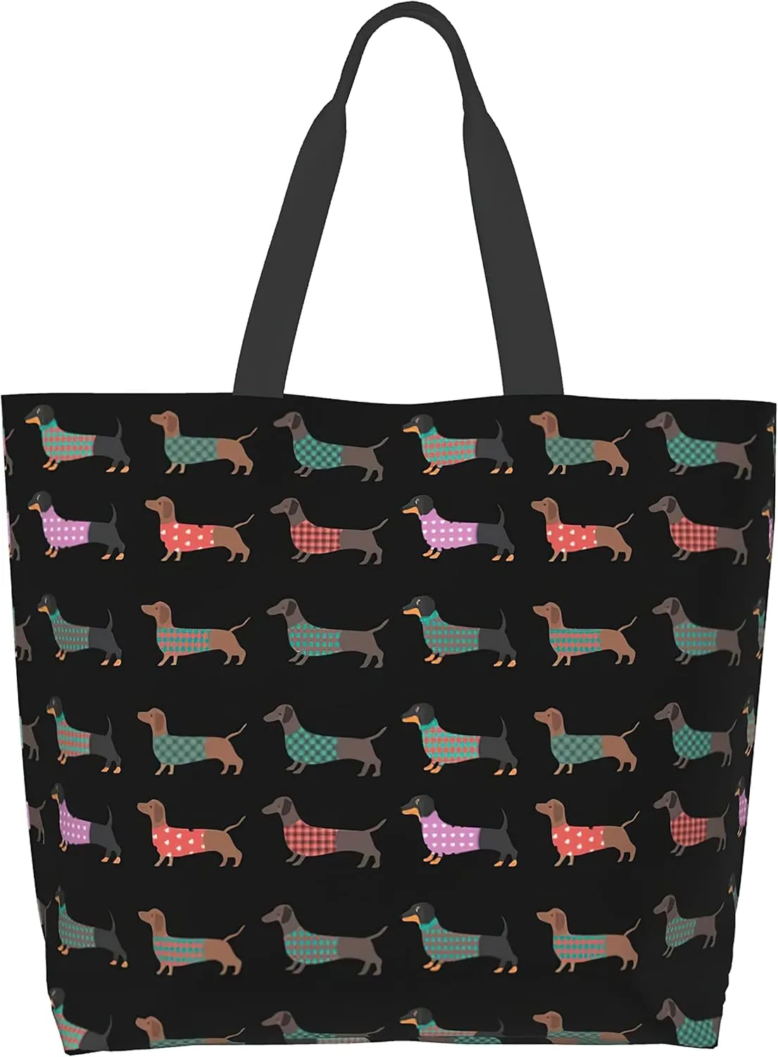 aportt Reusable Grocery Bag Large Shopping Tote Bag with Strong Handle Eco-Friendly