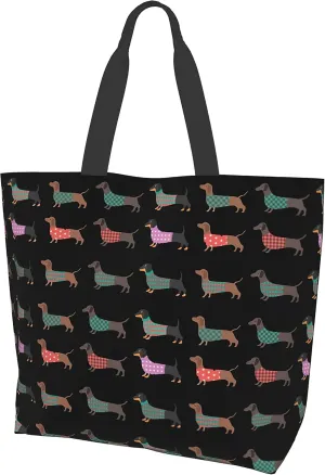 aportt Reusable Grocery Bag Large Shopping Tote Bag with Strong Handle Eco-Friendly