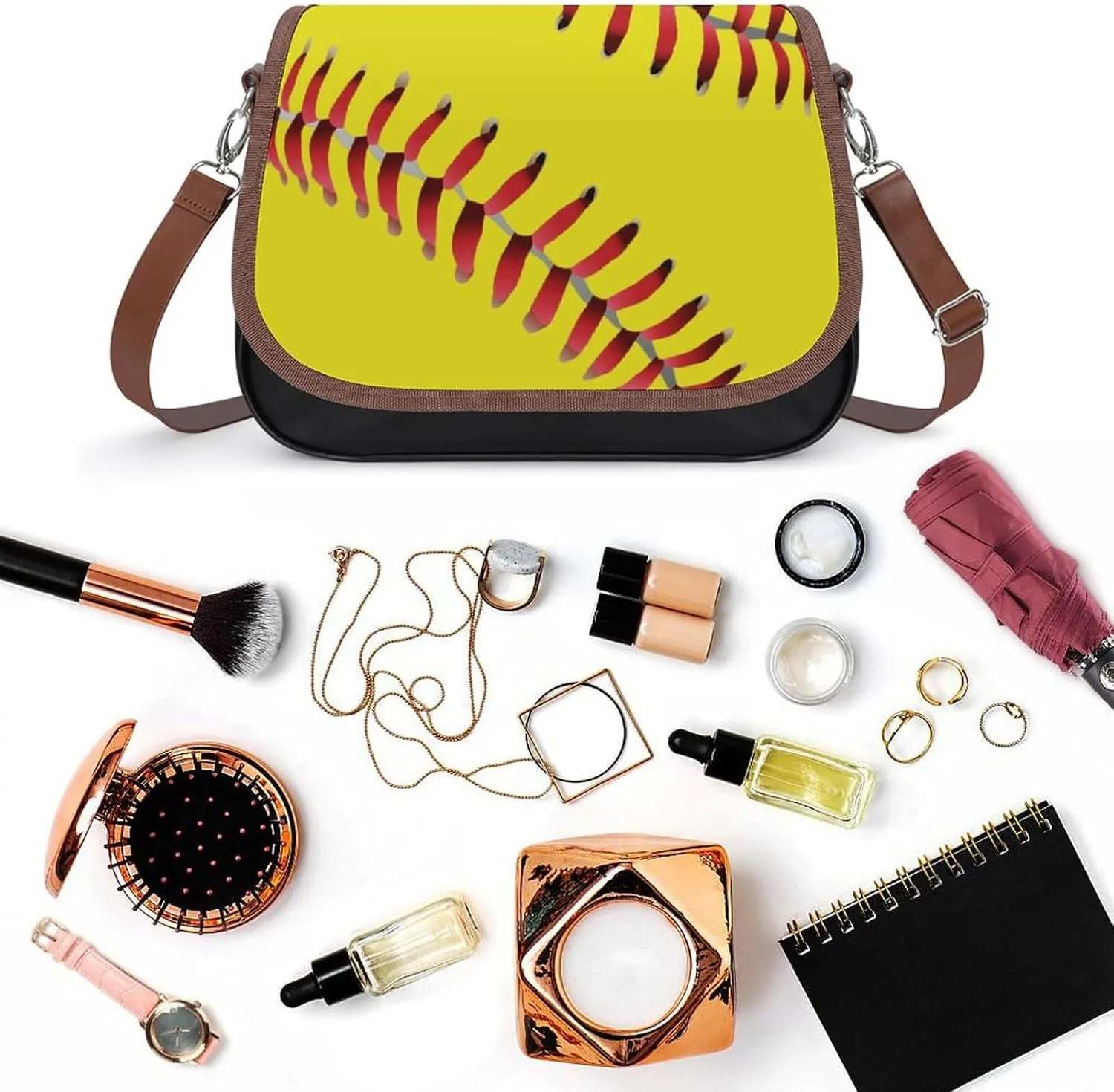 Army Classic Camouflage Pattern Fashionable And Exquisite Shoulder Bag, Convenient Leather Crossbody Bag for Going Out