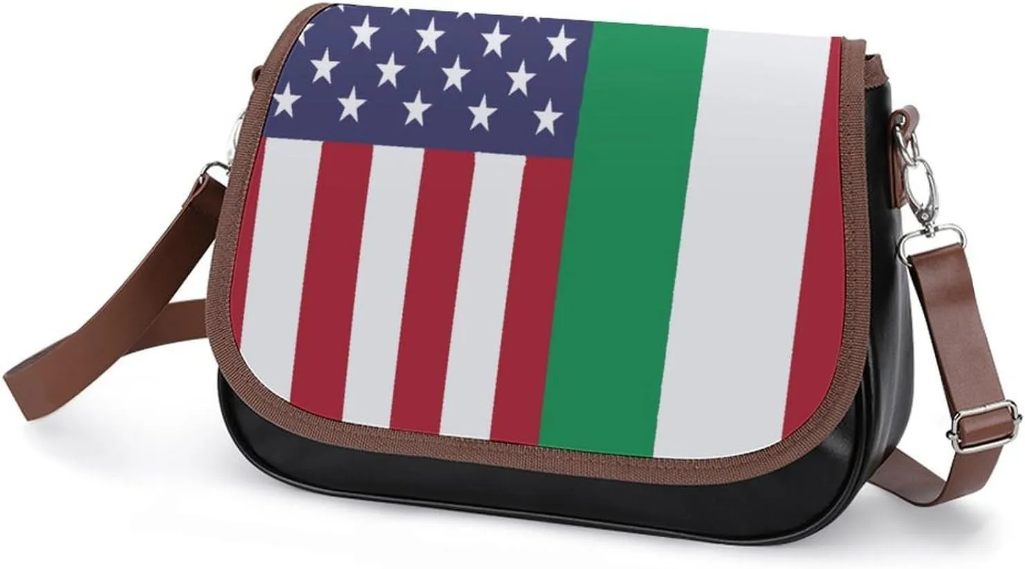 Army Classic Camouflage Pattern Fashionable And Exquisite Shoulder Bag, Convenient Leather Crossbody Bag for Going Out