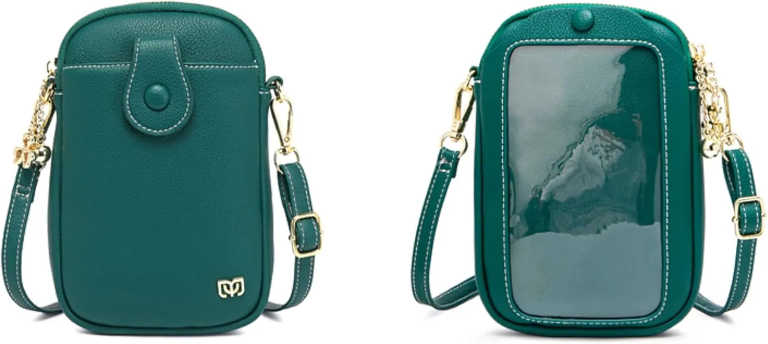 Aslana Touch Screen Phone Bag Vertical Small Crossbody Bag Handbag for Women