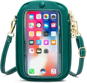 Aslana Touch Screen Phone Bag Vertical Small Crossbody Bag Handbag for Women