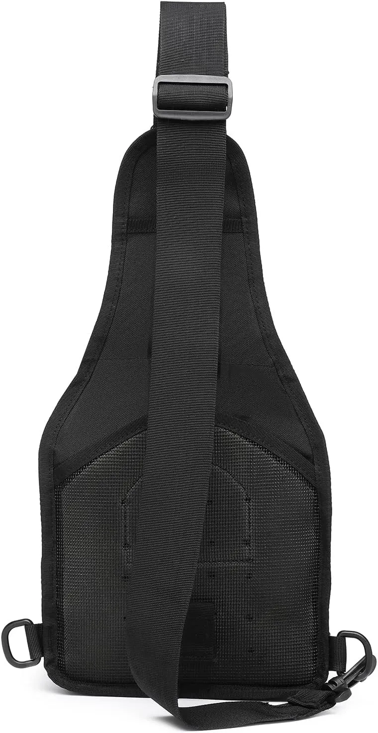 ATBP Small Tactical Sling Bag for Men with Holster Military EDC Shoulder Bag CCW Crossbody Bag 7 Liters
