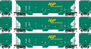 Athearn HO PS4740 Covered Hopper AGPX #95219/95238/95264 ATH22272 HO Rolling Stock