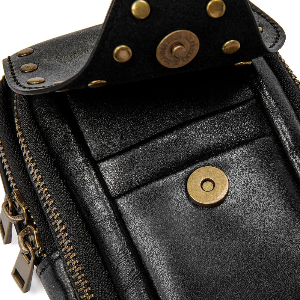 Attractive Pretty Female Lady Textured Mobile Crossbody Bags