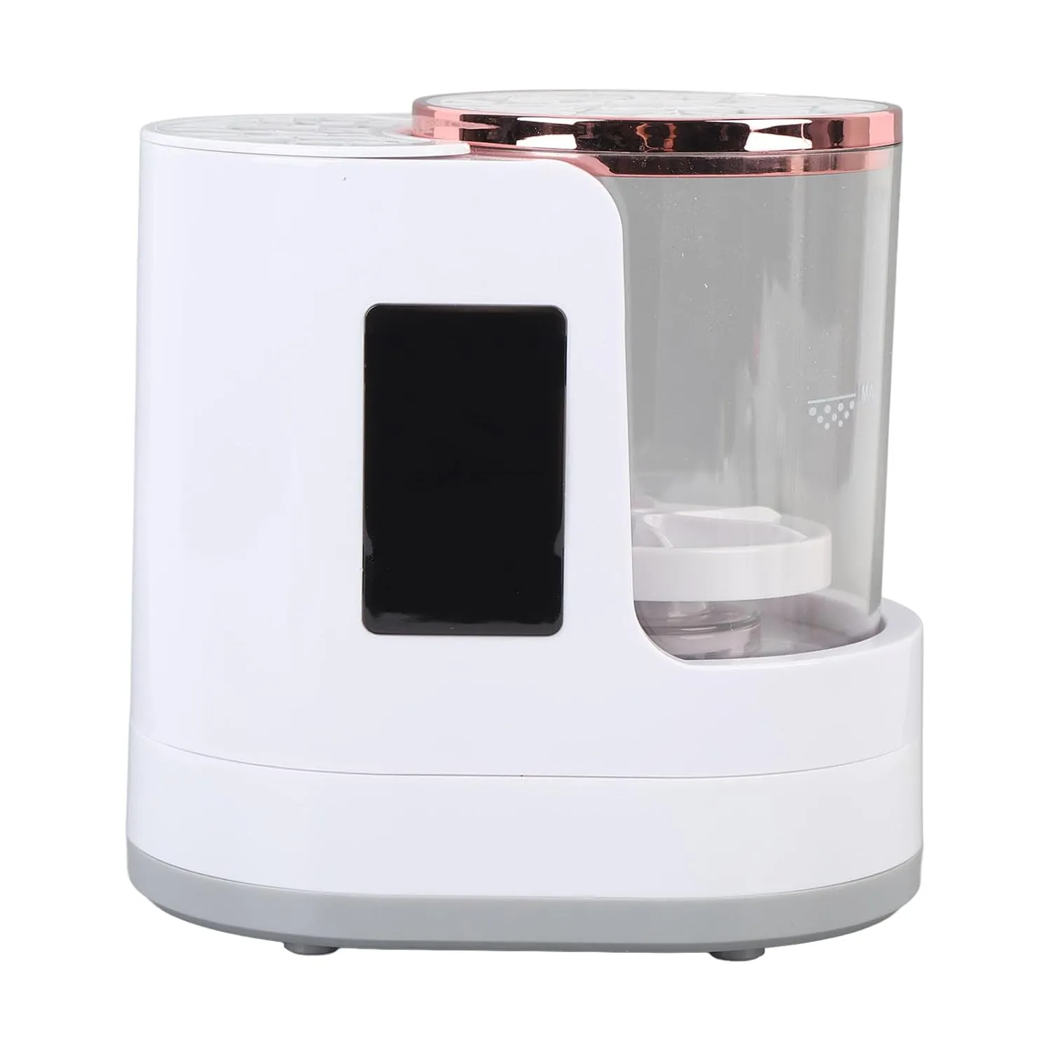 Automatic Makeup Brush Cleaner, Electric Makeup Brush Cleaner Multi Functional Efficient Drying ABS for Home (US Plug)